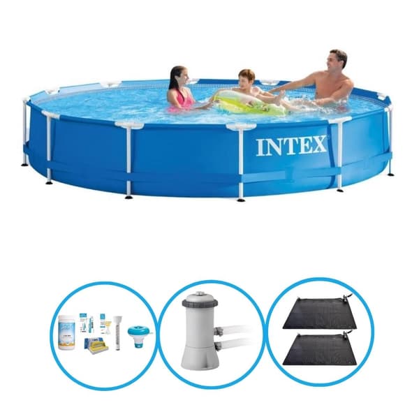 Intex-uima-altaan metallirunko 366x76 cm - Uima-allastarjous