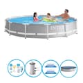 Miniatyrbillede 1 af 6: Intex Swimming Pool Prisme Stel - Inklusiv tilbehør - 366x76 cm