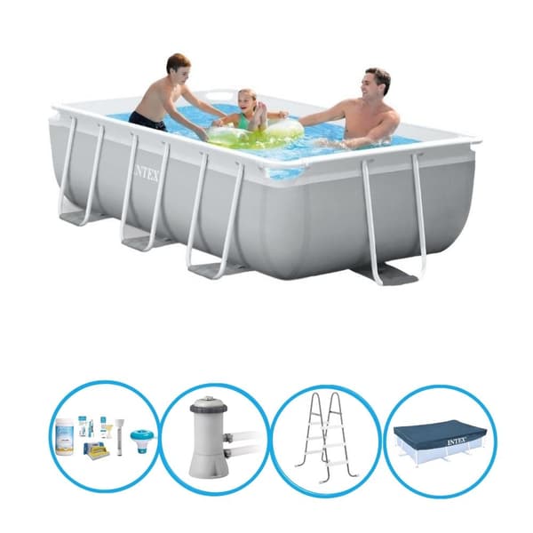 Intex Swimming Pool Prism Frame - Poolpaket - 300x175x81 cm