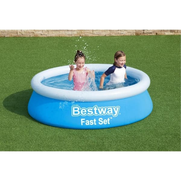 Bestway Swimming Pool Fast Sæt 183x51 cm - Inklusiv tilbehør