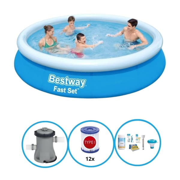 Bestway-uima-altaan pikasarja 366x76 cm - Uima-allaspaketti