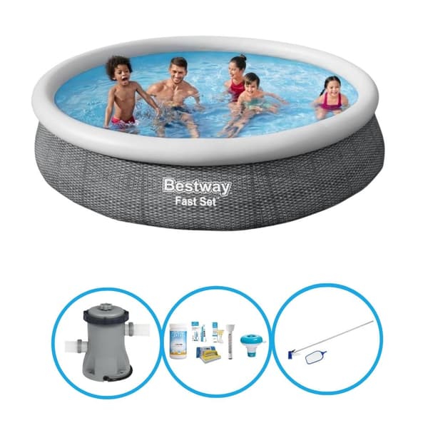 Bestway - Swimming Pool Fast Set - 366x76 cm - Swimming Pool Set