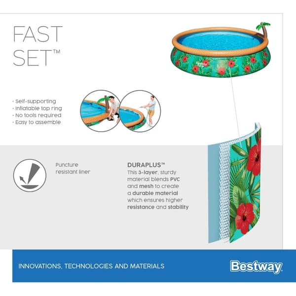 Bestway - Swimming Pool Fast Set - 457x84 cm - Swimming Pool Deal