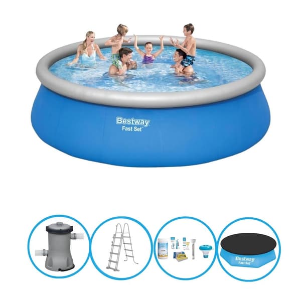 Bestway Swimming Pool Fast Set - 457x122 cm - Swimming Pool Package