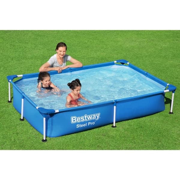 Bestway Swimming Pool Steel Pro 221x150x43 cm - Swimming Pool Deal