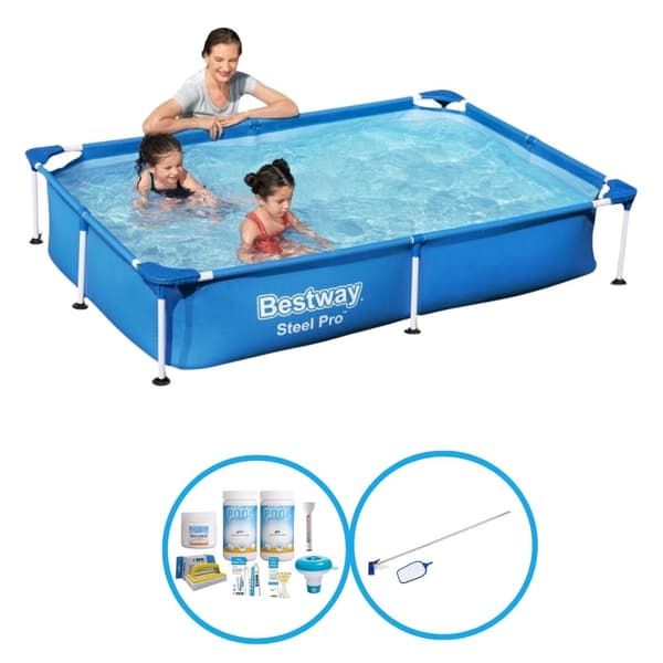 Bestway Swimming Pool Steel Pro 221x150x43 cm - Swimming Pool Deal