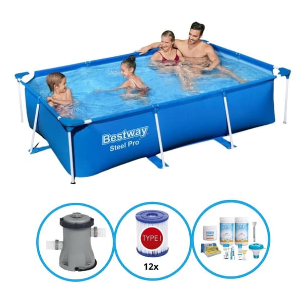 Bestway Pool Steel Pro 259x170x61 cm - allaspaketti