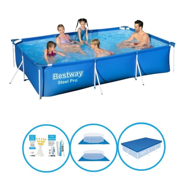 Bestway Pool Steel Pro 300x201x66 cm - Poolset