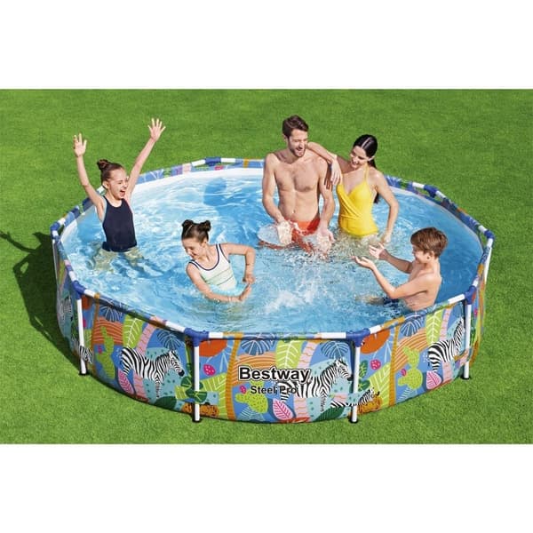 Bestway Swimming Pool Steel Pro - Svømmebassinsæt - 305x66 cm