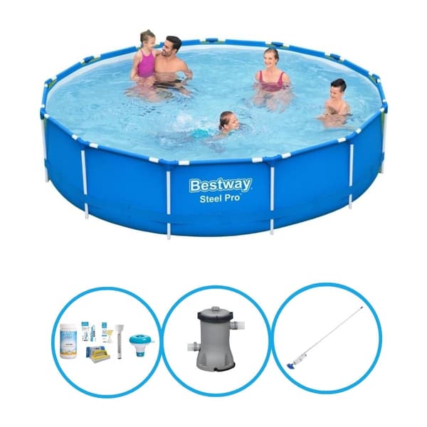 Bestway Pool Steel Pro - Allassetti - 396x84 cm