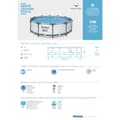 Miniatyrbillede 7 af 8: Bestway Pool Steel Pro MAX - Med tilbehør - 366x76 cm