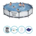 Miniatyrbillede 1 af 8: Bestway Pool Steel Pro MAX - Med tilbehør - 366x76 cm