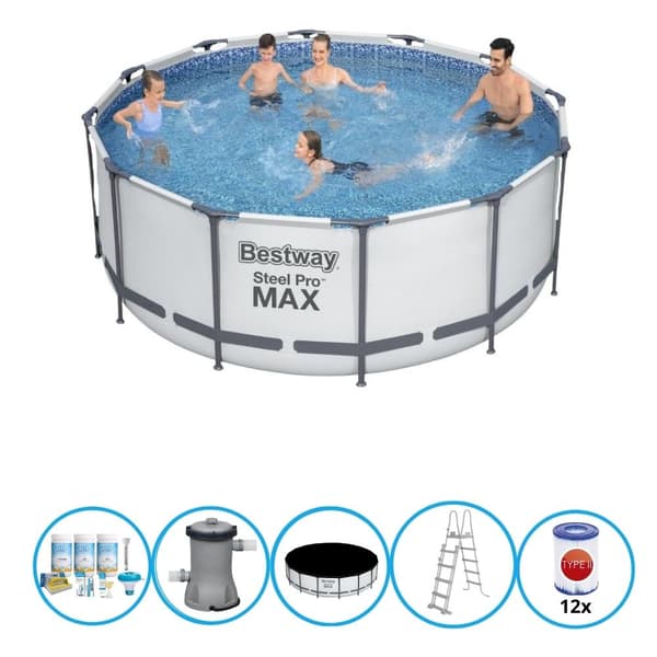 Bestway Pool Steel Pro MAX - allaspaketti - 366x122 cm