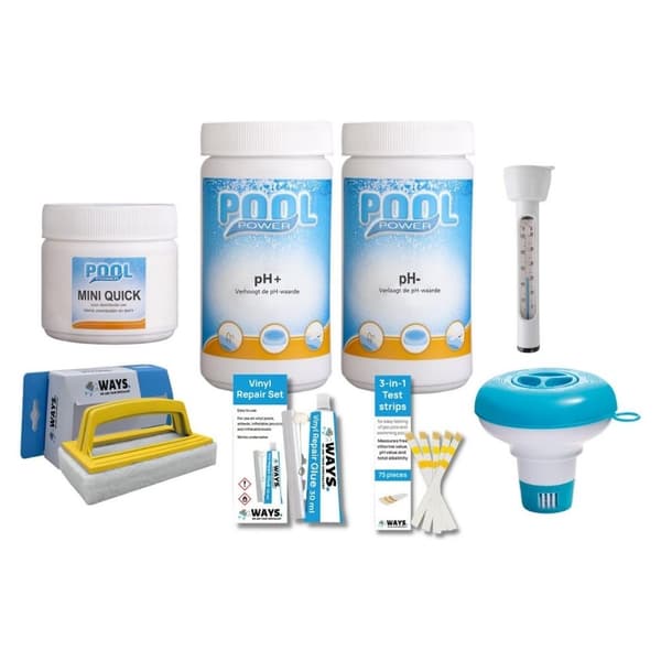 Bestway - Pool Power Steel - Poolpaket - 282x196x84 cm