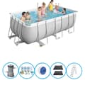 Miniatyrbillede 1 af 10: Bestway - Pool Power Steel - Pool Deal - 412x201x122 cm