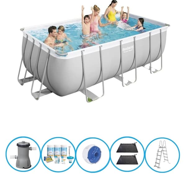 Bestway - Pool Power Steel - Pool Deal - 412x201x122 cm