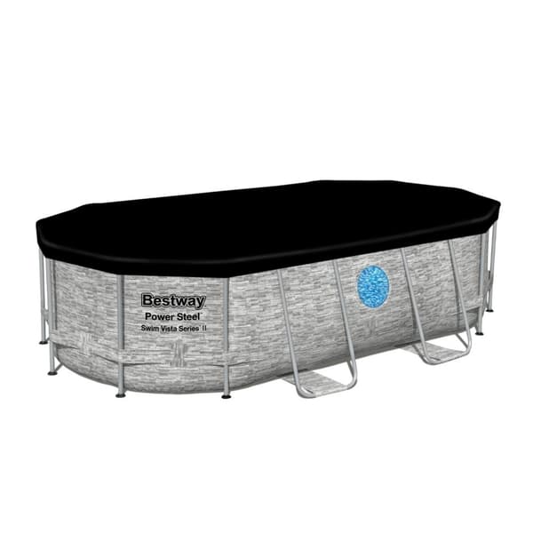 Bestway Swimming Pool Power Steel Swim Vista - Swimming Pool Deal - 427x250x100 cm