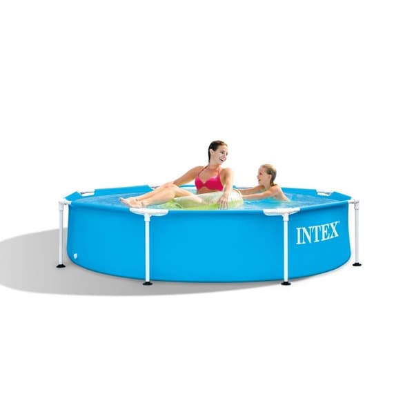 Intex - Metallirunko - Uima-allas - 244x51 cm - Pyöreä - Maanpäällinen allas