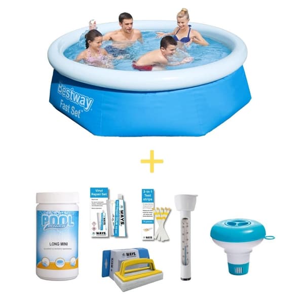 Bestway - uima-allas - Pikasarja - 244 x 66 cm - Sisältää WAYS-huoltopaketin