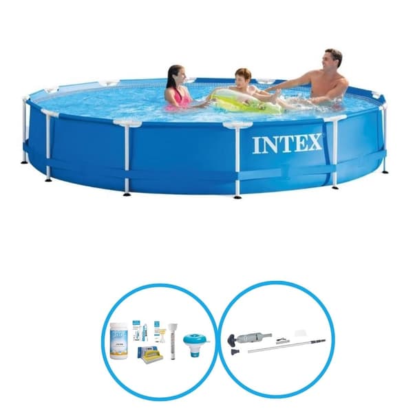 Intex-uima-altaan metallirunko 366x76 cm - Uima-allassetti