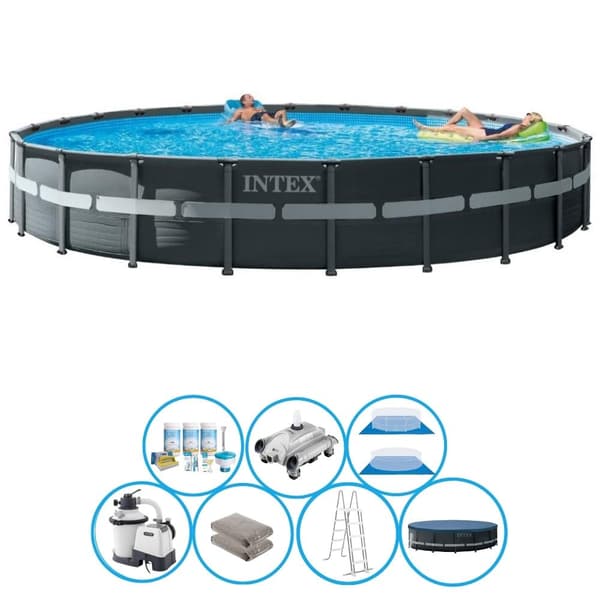 Intex Swimming Pool Ultra XTR Frame - Swimming Pool Deal - 732x132 cm