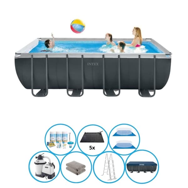 Intex Swimming Pool Ultra XTR Stel - Med tilbehør - 549x274x132 cm