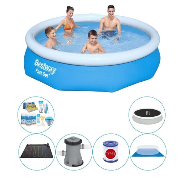 Bestway Fast Set Rund 305x76 cm - Pool Comfort Pakke