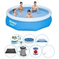Miniatyrbild 1 av 5: Bestway Fast Set Runt 305x76 cm - Poolset