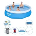 Miniatyrbild 1 av 5: Bestway Fast Set Rund 305x76 cm - Poolpaket