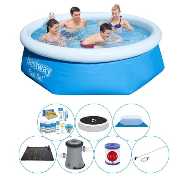 Pool bundt - Bestway Fast Set Rund 244x66 cm