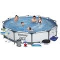 Miniatyrbillede 1 af 5: Pool Super Sæt - Bestway Steel Pro Rektangulær 366x76 cm