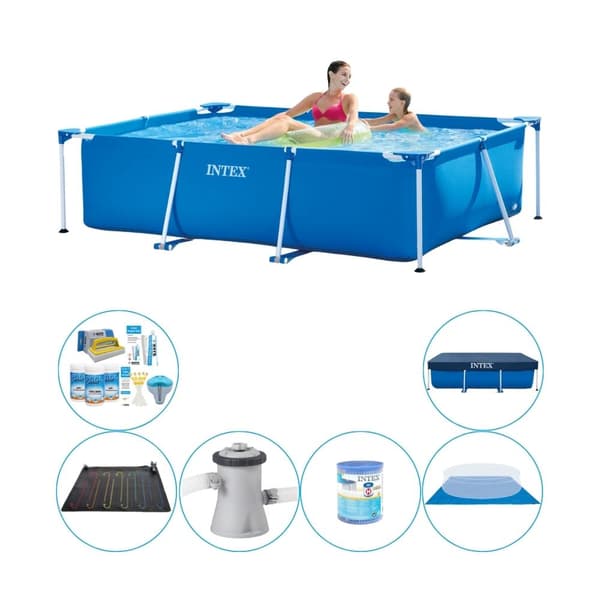 Intex Ram Pool Rektangulär 220x150x60 cm - Pool Plus Tillbehör