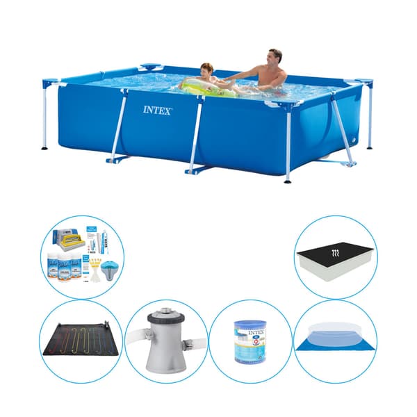 Intex Frame -allas, suorakulmainen 260 x 160 x 65 cm - Smart Pool -tarjous