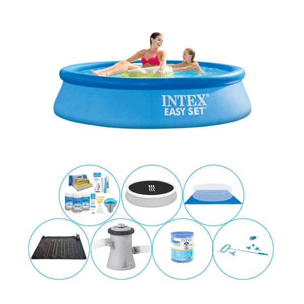 Pool Super Set - Intex Easy Set Runt 244x61 cm