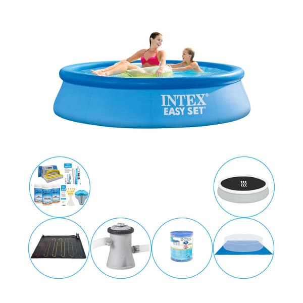 Swimming Pool Combination Deal - Intex Easy Set Rund 244x61 cm