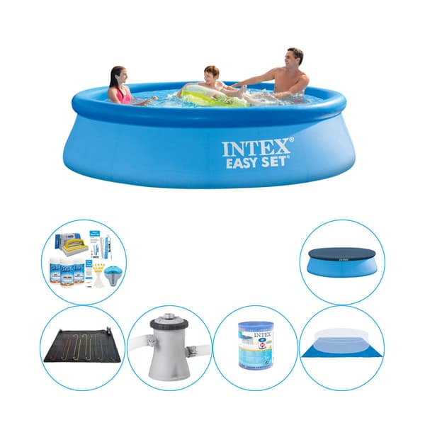 Pool plus tilbehør - Intex Easy Set Rund 305x76 cm