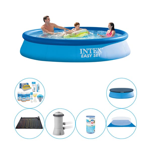 Swimming Pool Combi Deal - Intex Easy Set Runt 366x76 cm