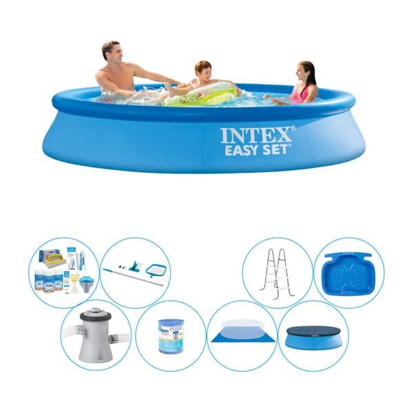Intex Easy Set Pyöreä 305x61 cm - Pool Bundle