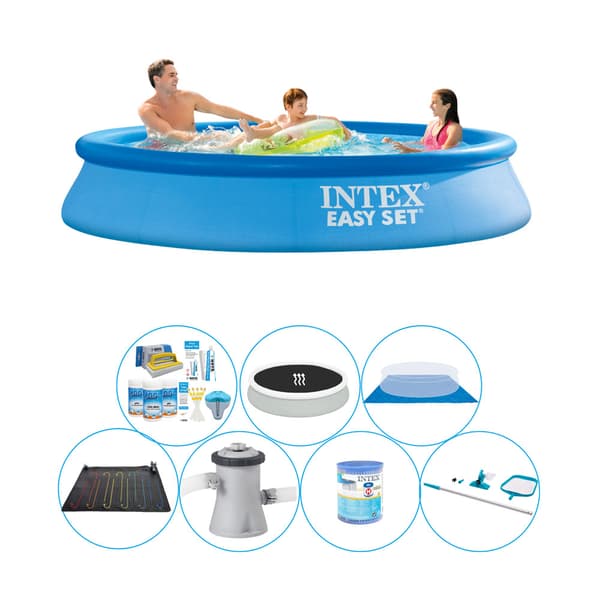 Intex Easy Set Pyöreä 305x61 cm - Uima-altaan mukavuuspaketti