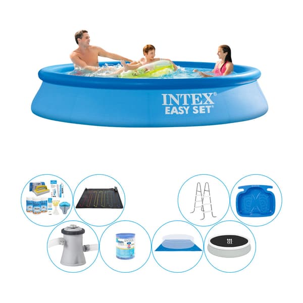 Intex Easy Set Runt 305x61 cm - Deluxe Poolpaket