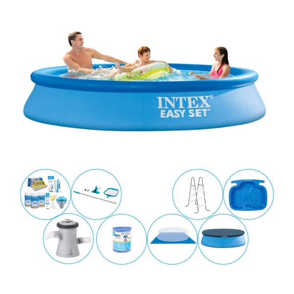 Allaspaketti - Intex Easy Set Pyöreä 305x61 cm