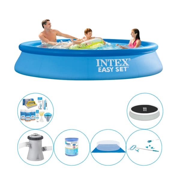 Simbassängskombinationspaket - Intex Easy Set Rund 305x61 cm