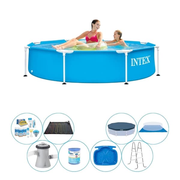 Intex metallram Rund 244x51 cm - Swimming Pool Super Deal