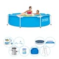 Pikkukuva 1 / 5: Intex metallirunko pyöreä 244x51 cm - All in 1 allaspaketti