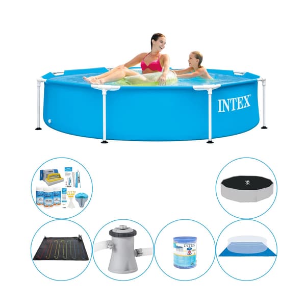 Intex metallirunko pyöreä 244x51 cm - Smart Pool -tarjous