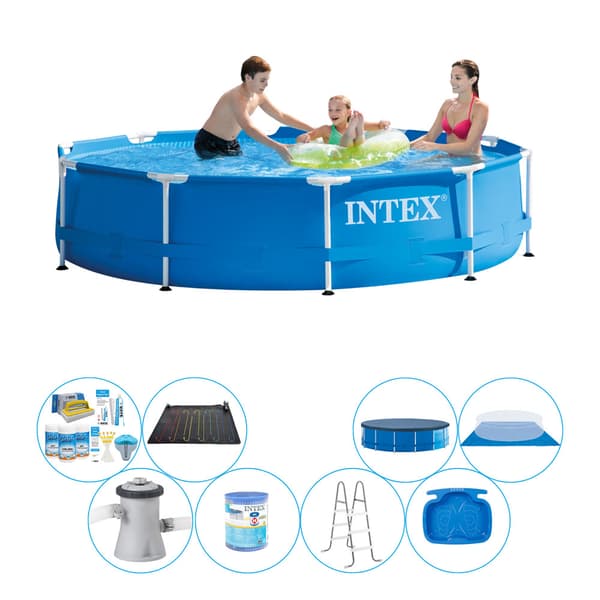 Super Deal Pool - Intex Metalramme Rund 305x76 cm