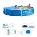 Pikkukuva 1 / 5: Deluxe Pool Deal - Intex metallirunko pyöreä 366x76 cm