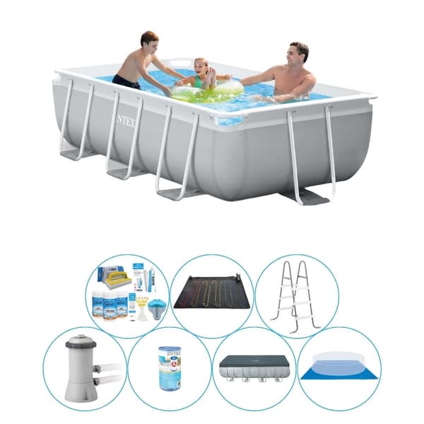 Intex Prism Ram Rektangel 300x175x80 cm - Pool Plus Tillbehör
