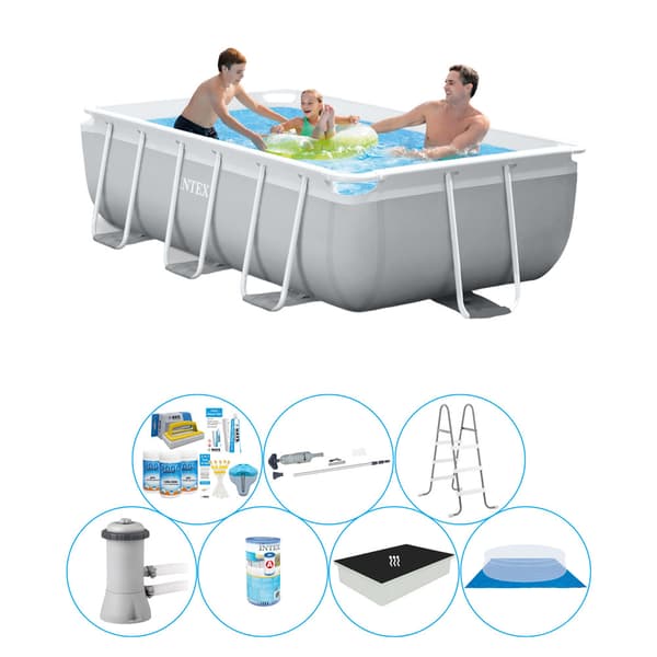 Deluxe Pool Deal - Intex Prisme Ramme 300x175x80 cm