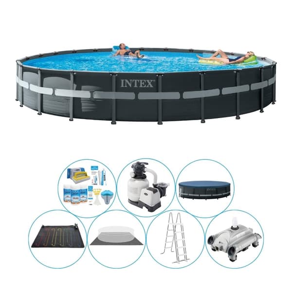 Pool plus tilbehør - Intex Ultra XTR Frame Rund 732x132 cm